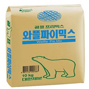 대한제분 곰표 프리믹스 와플파이 믹스 10kg