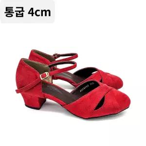 케이탑 D8088 레드세무 댄스화