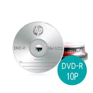 HP DVD-R 4.7G 16x 케이크 10P HP 공시디DVD 10장