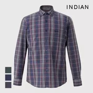 [INDIAN] 린넨 블랜드 미디움체크_MITNL3S1331