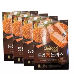 Chefood 쉐푸드 등심통돈까스 300g 4개