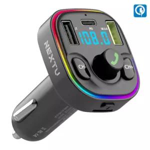 초소형 올린원 차량용 블루투스 오디오 카팩 핸즈프리 USB QC3.0 PD TF 음악재생
