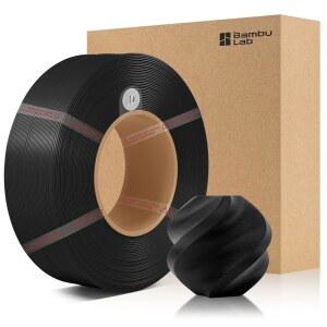 3DTOULS Bambu 1.75mm PLA 매트 리필 필라멘트 고강성 고속 및 간편한 인쇄 환경 친화적인 Lab A1 X1 P1 AMS 1KG /- 0.03mm 스풀 없음 블랙 11101