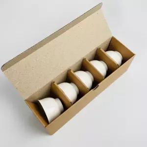 고품질 백자 아이보리 술잔 소주잔 찻잔세트(5P) 70ml 술잔세트 (W037FFF)
