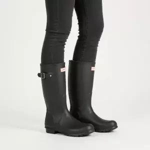 헌터 HUNTER 여성 오리지날 숏 레인부츠 WFS1000RMA BLK 71Y251 27L513