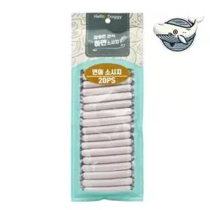 친절한탄씨 반려견 영양 간식 소시지 연어맛 애견 영양 강아지간식대용량 강아지수제간식 펫데이