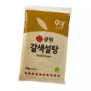 큐원 갈색설탕 3kg 4623328