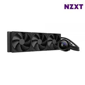 NZXT 게이밍 수냉쿨러 CPU 냉각 쿨링 KRAKEN PLUS 360 블랙 MNS