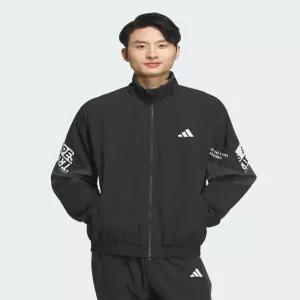 아디다스 워딩 팩 루즈 핏 메쉬 라인드 우븐 재킷 KA1265