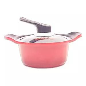 키친아트 세라믹통주물냄비양수16cm