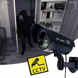 가짜 씨씨티비 실외 보안용품 CCTV 감시 카메라 모형 방범용