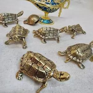 황동 미니 디테일한 거북이 장식품 개업선물