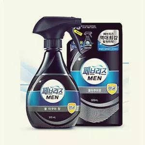 페브리즈맨 5대냄새 쿨아쿠아향 본품1리필1개