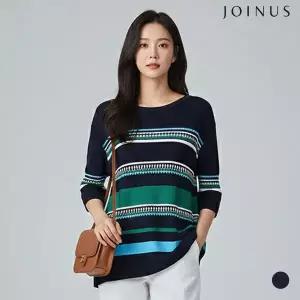 [조이너스] 패턴 포인트 반팔 니트_JAAU4-CSL020