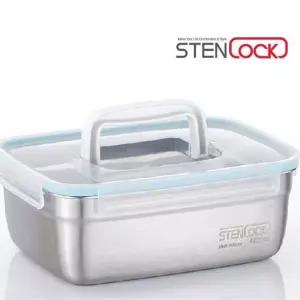 스텐락 핸디 반찬통 1호 4800ml 1P 스텐 밀폐용기
