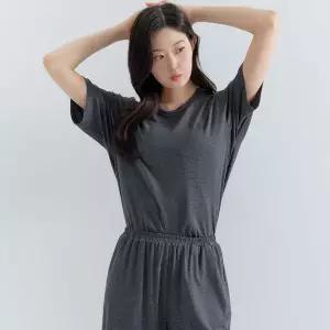 [하프클럽/지센](2컬러) 에브리 모달 반팔&반바지 셋업 (1PACK) LVTSP403