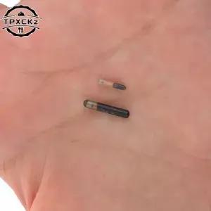 125KHZ/134.2KHZ 2.12*12mm/1.25*7mm 마이크로칩 동물 RFID 태그 EM4305 포함 ISO11784/5 FDX-B 물고기 개