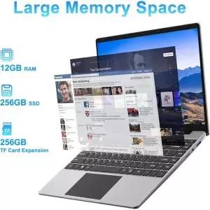 14인치 윈도우 10 컴퓨터 노트북 PC 8GB LPDDR4 RAM SSD ROM 4코어 프로세서 WIFI 1080p FHD IPS 화면