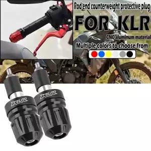 오토바이 핸들바 그립 캡 엔드 플러그 액세서리 KLR650 S 어드벤처 ABS 2022-2023 650 2009-2018