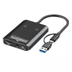 VHS-디지털 변환기 RCA-HDTV 어댑터 Windows Mac Linux AV-HDTV 용 VCR/DVD/AV/PS2/Wii USB 비디오 캡처