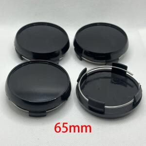 볼크 레이싱 레이용 자동차 허브 센터 캡, TE37 CE28 휠 캡 액세서리 커버, 56mm 로고 스티커, 블랙 실버,