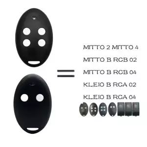 리모컨 MITTO 2 4 KLEIO B RCA 02 04 TRC1 차고 문 개폐기 433.92MHz 송신기