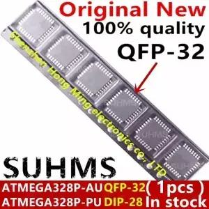 1 조각 100 새로운 ATMEGA328P-AU MEGA328P-AU ATMEGA328P-PU QFP-32 DIP-28 칩셋