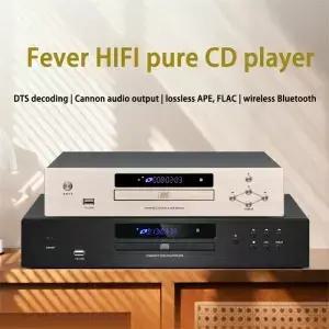 HIFI CD 플레이어 블루투스 5.0 USB 무손실 음악 균형 잡힌 디지털 광학 동축 출력 DTS 턴테이블 E25 MCD30