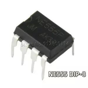 10/50/100 개/몫 NE555P DIP8 555 정밀 타이머 IC 칩