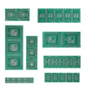 30 개/몫 PCB 보드 키트 회로 기판 SMD DIP 어댑터 변환기 플레이트 FQFP HTQFP QFN48 SOP SSOP TSSOP 8 16