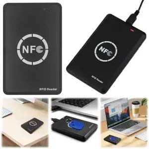 Hilo NFC 스마트 카드 리더기 13.56MHz 125KHz USB 프로그래머 ID IC 디코더 도어 액세스 시스템