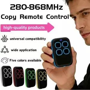 433-868MHz 다중 주파수 복사 코드 차고 문 리모컨 복제기 그랩퍼 클론 게이트 키 FOB 명령 수신기