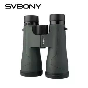 Svbony SA203 쌍안경 12x50 휴대용 넥밴드 강력 망원경 IPX7 방수 FMC BAK4 접안컵 야외 활동용