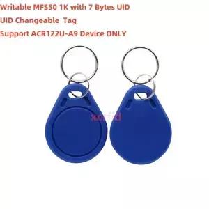 NFC RFID 13.56Mhz S50 1k 블록 0 7 바이트 쓰기 가능 스마트 카드 Gen3 중국어 매직 키 태그 복제용 IC