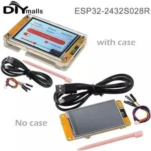 2.8 ESP32-2432S028R 디스플레이 ILI9341 저항막 터치스크린 TFT LCD 모듈 ESP-WROOM-32 개발 보드 또는