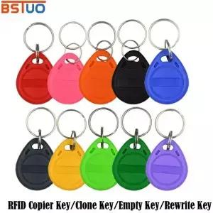 10Pcs EM4305 125Khz 키 복사 재기록 가능 쓰기 재 작성 ID T5577 Keyfob RFID 복제 태그 링 근접 토큰