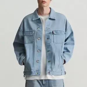 남성 빈티지 데님 자켓 1P 오버핏 간절기 긴팔 청자켓 데일리