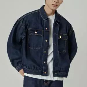 남성 패선 데님 자켓 1P 오버핏 간절기 빈티지 긴팔 청자켓 데일리