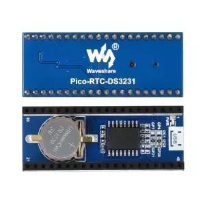 Raspberry Pi Pico용 Waveshare 정밀 RTC 모듈 온보드 DS3231 칩 직접 연결을 위한 암핀 헤더