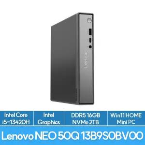 레노버 ThinkCenter neo 50q Gen5 13B9S0BV00 i5-13420H 16GB 2TB WIN11HOME 미니PC 데스크탑 EU