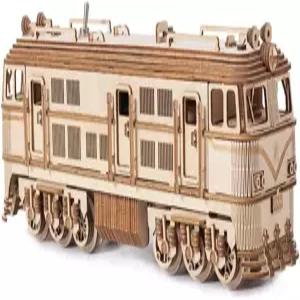 1460PCS 3D 나무 기차 퍼즐 키트 기계식 변속기 DIY 기관차 조립 세트 수집용 장식 다이내믹 베이직