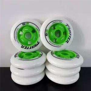 인라인 스피드 스케이팅 휠 Gi3 MATTER 스케이트 타이어 F1 86A 90mm 트랙로드 마라톤 레이스 Ruedas 8 개