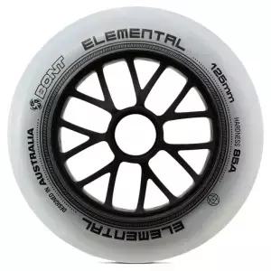 BONT 인라인 스케이트 휠 스피드 Elemental 125mm 로드 아웃도어 실내용
