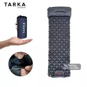 TARKA 접합 가능한 캠핑용 에어 매트리스 자동 팽창 쿠션 침대 업그레이드된 텐트 매트
