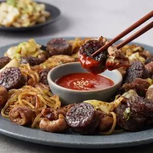 순대볶음 안주 백순대 신림동 배송비