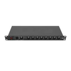 최고의 품질 무대 조명 DMX 신호 증폭기 컨트롤러 DMX512 분배기 8 웨이 장비