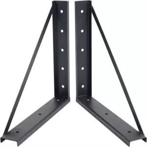Colinktool 차체 하부 강철 장착 브래킷 18 x 18인치 트럭 공구함 키트 나사 스페이서 및 슬리브 포함 -