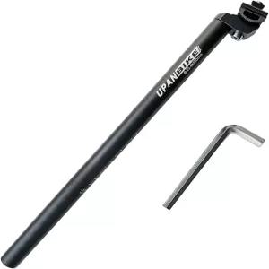 UPANBIKE 자전거 시트 포스트 17.7인치 450mm 25.4 27.2 28.6 30.4 30.9 초장형 교체용 내구성 있는