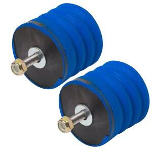 Toyota 호환 호환 Land Cruiser Tacoma 4Runner FJ Cruiser Hilux Vigo Lexus 호환 호환 LX470 용 2PCS SSF 604 40 프론트 헬퍼 스프링 키트