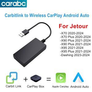 CARABC 카비트링크 스마트링크 이지 커넥트 무선 카플레이 안드로이드 오토 체리 제투어 X70 X70S X90 X95용